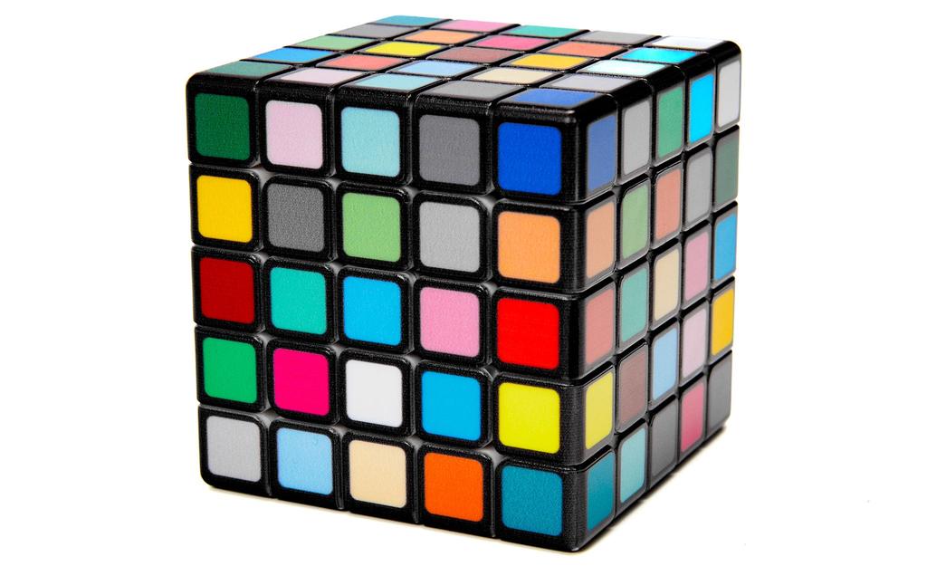 Sudoku Cube 5x5 V1 - 25 Colors