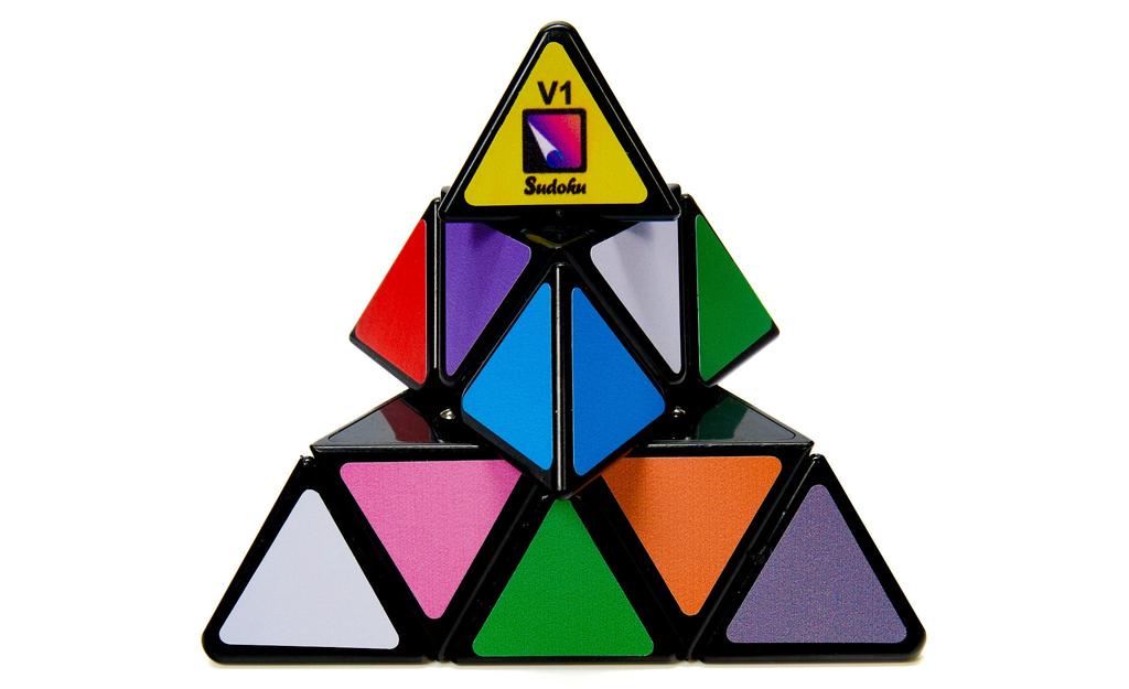 Sudoku Pyraminx Challenge V1 - 9-Color