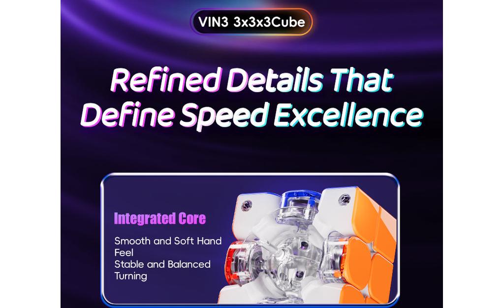 VIN Cube 3x3 Lite (Magnetic)