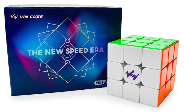 VIN Cube 3x3 Nova (Magnetic, MagLev, Ball-Core, UV Coated) | 3x3 Speed