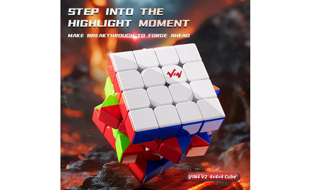 VIN Cube 4x4 V2 Sprint (Magnetic) | SpeedCubeShop