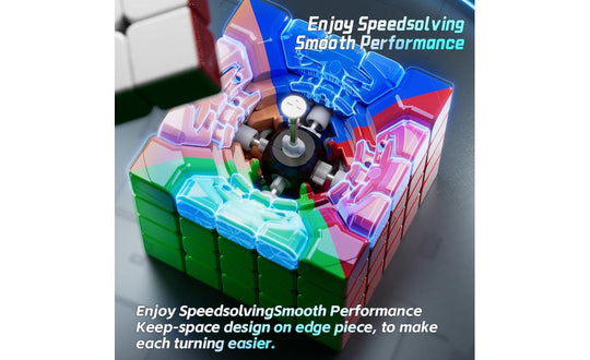 VIN Cube 5x5 (Magnetic, Ball-Core, UV Coated) | SpeedCubeShop