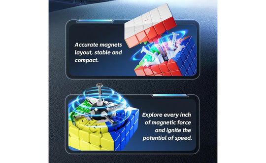 VIN Cube 5x5 (Magnetic, Ball-Core, UV Coated) | SpeedCubeShop