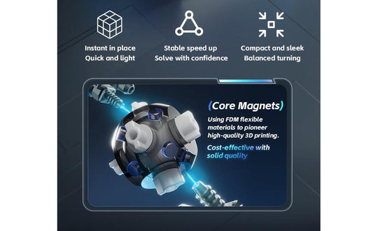 VIN Cube 5x5 (Magnetic, Ball-Core, UV Coated) | SpeedCubeShop