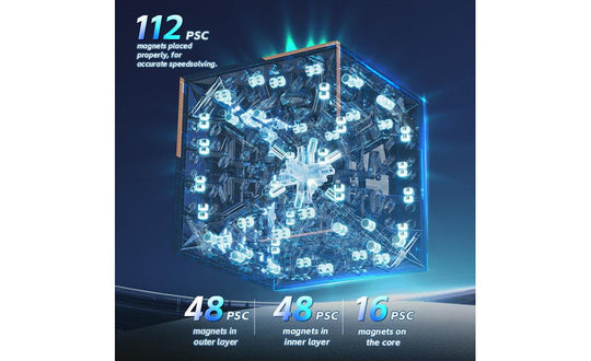 VIN Cube 5x5 (Magnetic, Ball-Core, UV Coated) | SpeedCubeShop