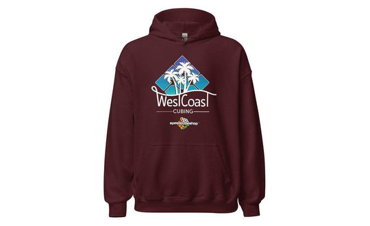 West Coast Cubing Collab Hoodie (Dark) | SpeedCubeShop