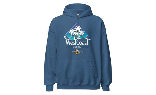 West Coast Cubing Collab Hoodie (Dark) | SpeedCubeShop