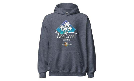West Coast Cubing Collab Hoodie (Dark) | SpeedCubeShop