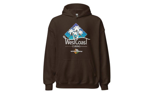 West Coast Cubing Collab Hoodie (Dark) | SpeedCubeShop