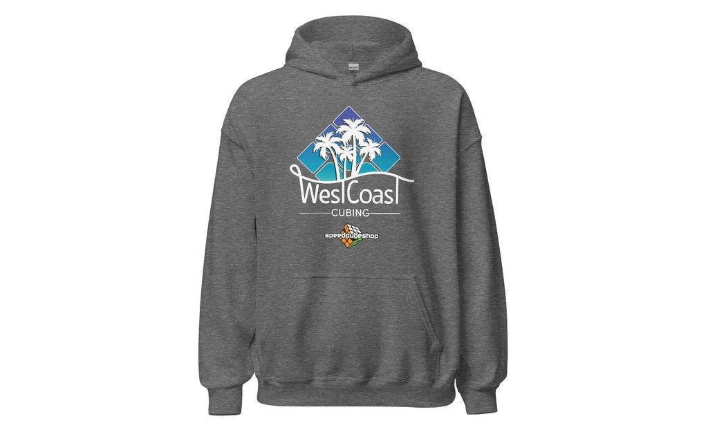 West Coast Cubing Collab Hoodie (Dark) | SpeedCubeShop