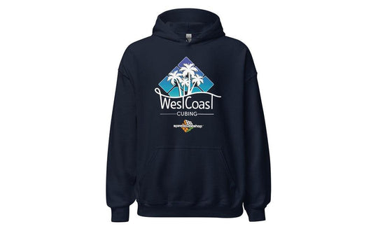 West Coast Cubing Collab Hoodie (Dark) | SpeedCubeShop