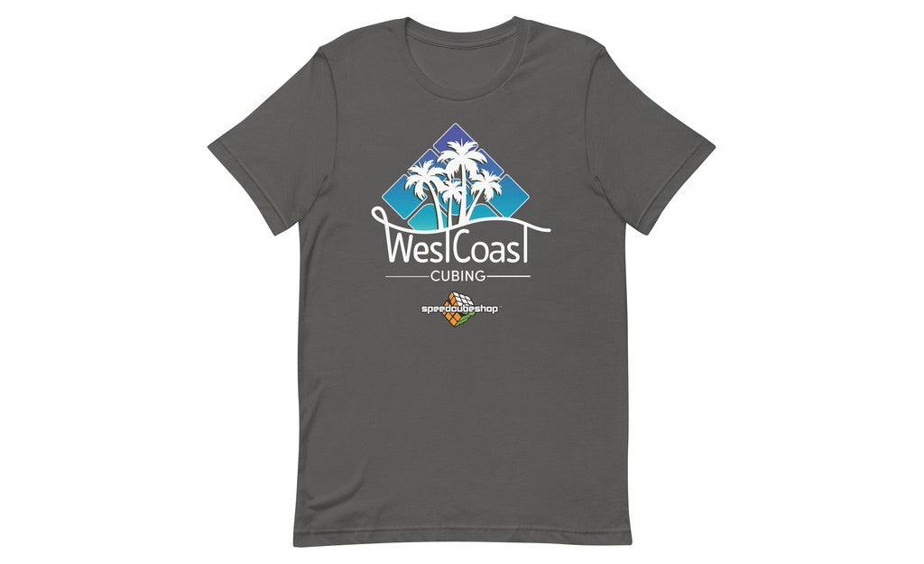 West Coast Cubing Collab Shirt (Dark) | SpeedCubeShop