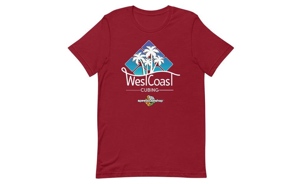 West Coast Cubing Collab Shirt (Dark) | SpeedCubeShop