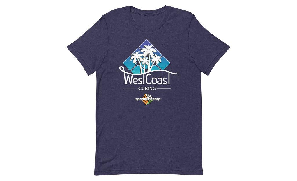 West Coast Cubing Collab Shirt (Dark) | SpeedCubeShop