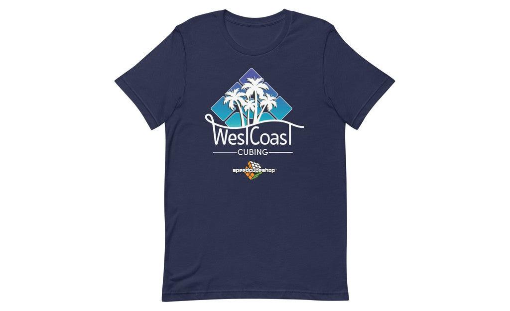 West Coast Cubing Collab Shirt (Dark) | SpeedCubeShop