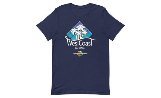 West Coast Cubing Collab Shirt (Dark) | SpeedCubeShop