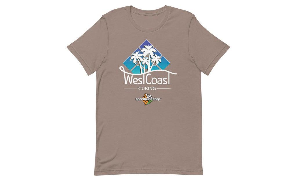 West Coast Cubing Collab Shirt (Dark) | SpeedCubeShop
