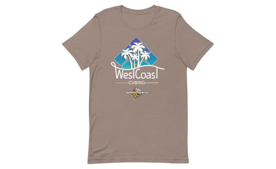 West Coast Cubing Collab Shirt (Dark) | SpeedCubeShop