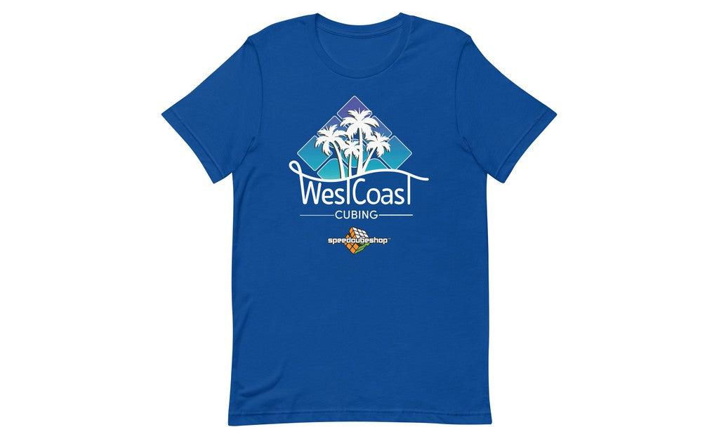 West Coast Cubing Collab Shirt (Dark) | SpeedCubeShop