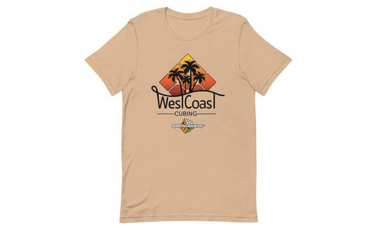 West Coast Cubing Collab Shirt (Light) | SpeedCubeShop