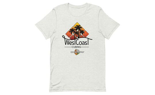 West Coast Cubing Collab Shirt (Light) | SpeedCubeShop