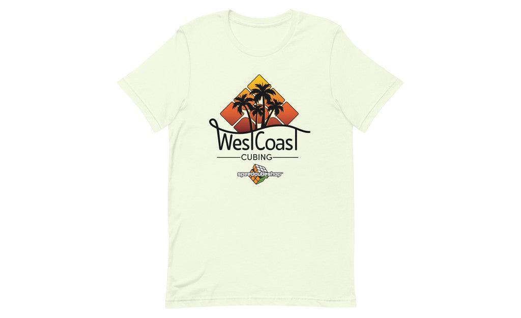West Coast Cubing Collab Shirt (Light) | SpeedCubeShop