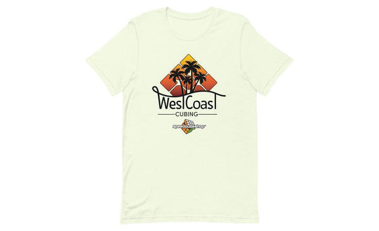 West Coast Cubing Collab Shirt (Light) | SpeedCubeShop
