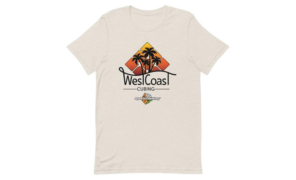 West Coast Cubing Collab Shirt (Light) | SpeedCubeShop