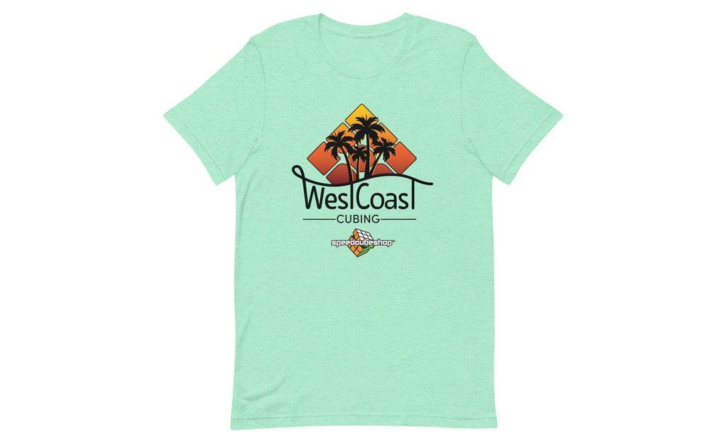 West Coast Cubing Collab Shirt (Light) | SpeedCubeShop