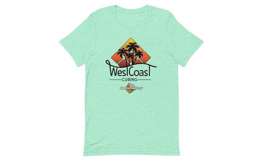 West Coast Cubing Collab Shirt (Light) | SpeedCubeShop