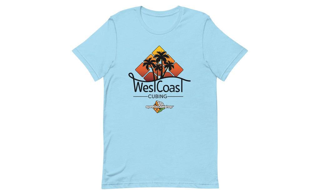 West Coast Cubing Collab Shirt (Light) | SpeedCubeShop