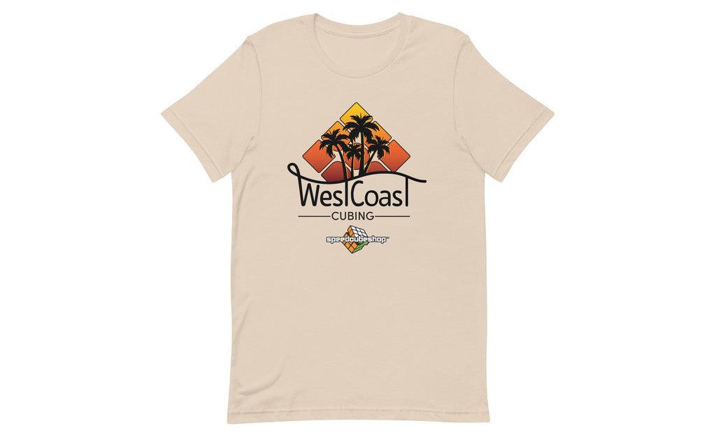 West Coast Cubing Collab Shirt (Light) | SpeedCubeShop