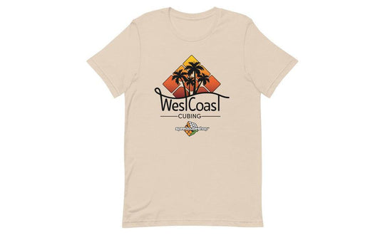 West Coast Cubing Collab Shirt (Light) | SpeedCubeShop