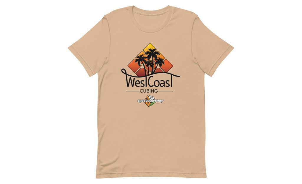 West Coast Cubing Collab Shirt (Light) | SpeedCubeShop