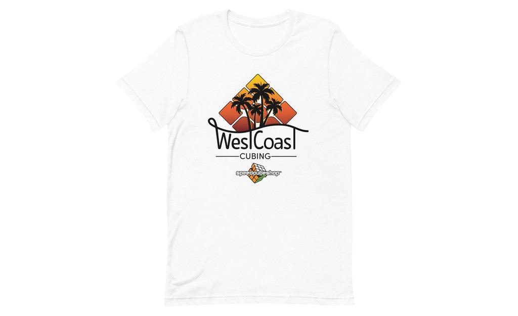West Coast Cubing Collab Shirt (Light) | SpeedCubeShop