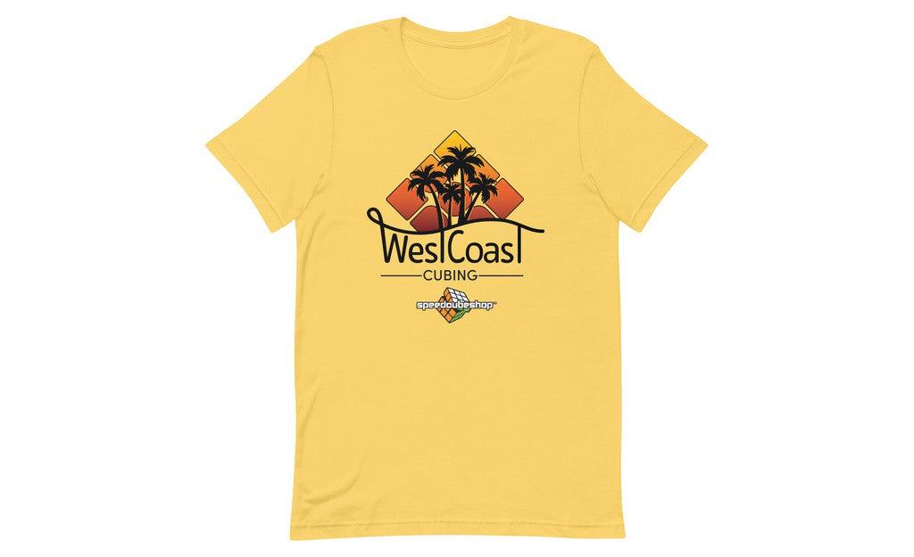 West Coast Cubing Collab Shirt (Light) | SpeedCubeShop