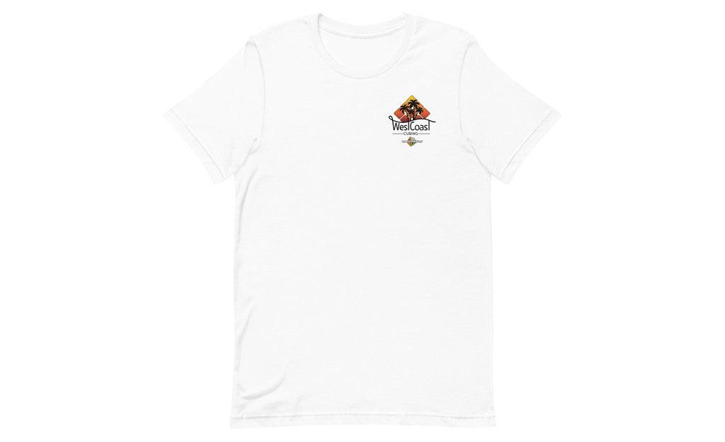 West Coast Cubing Collab Shirt V2 (Light) | SpeedCubeShop