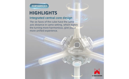 X-Man Tornado 3x3 V3 Flagship (Magnetic, Core Magnets) | SpeedCubeShop