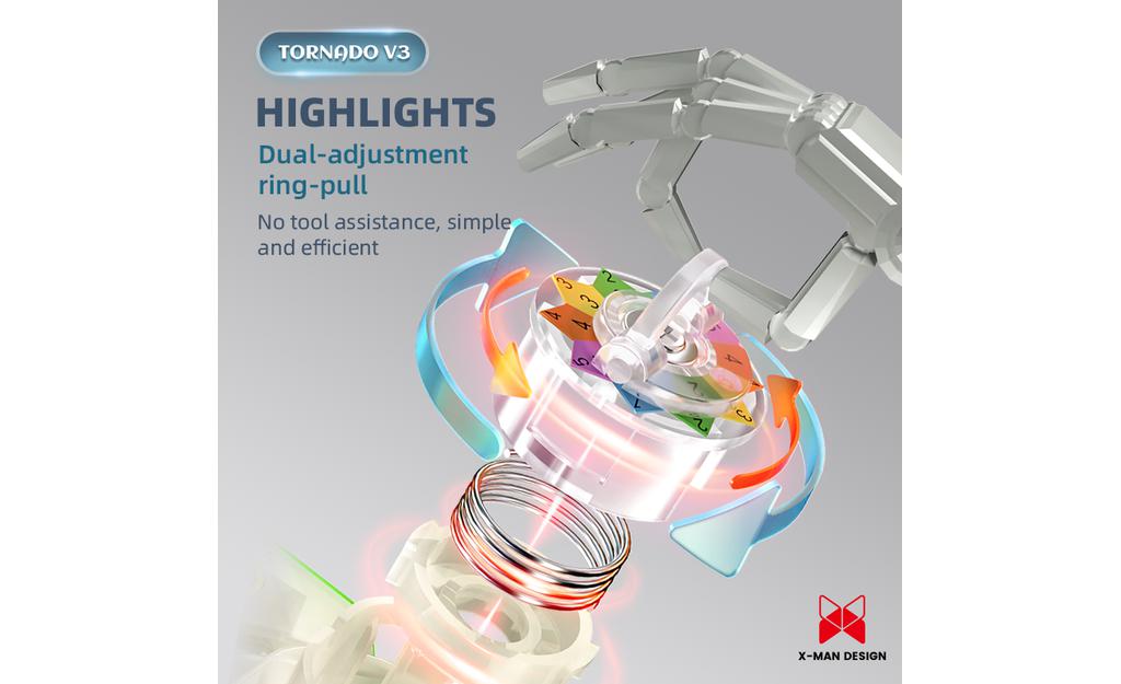 X-Man Tornado 3x3 V3 (Magnetic) | SpeedCubeShop