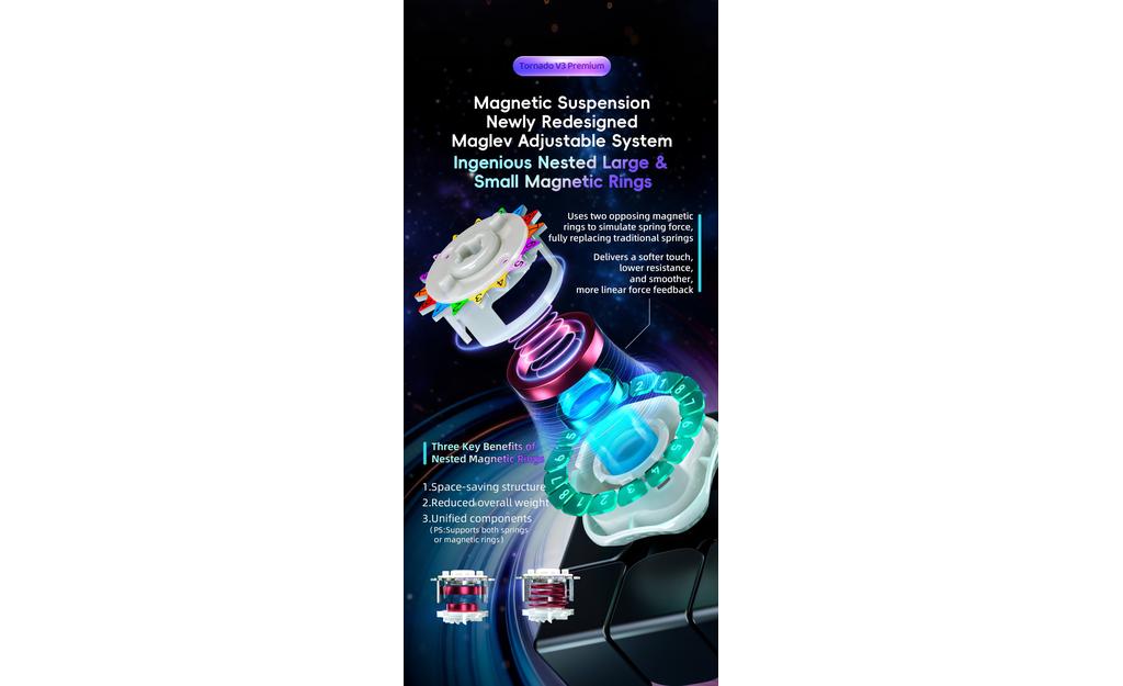 X-Man Tornado 3x3 V3 Premium (Magnetic)