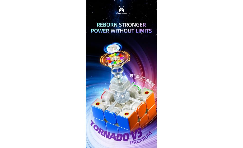X-Man Tornado 3x3 V3 Premium (Magnetic)