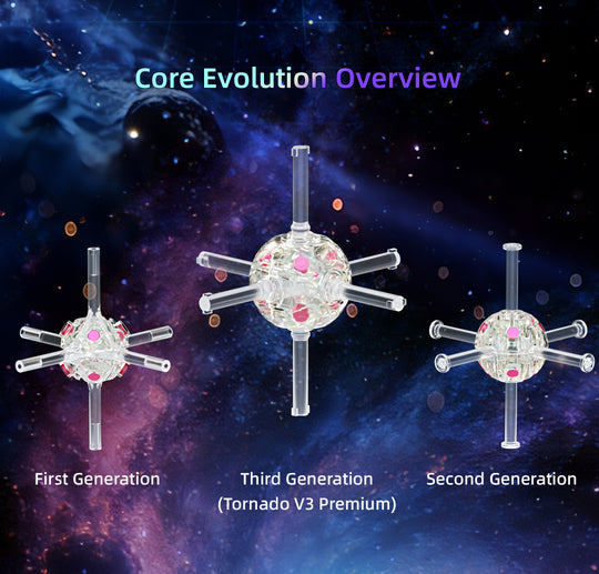 X-Man Tornado 3x3 V3 Premium, Pioneer (Magnetic, MagLev, Ball-Core, UV Coated)