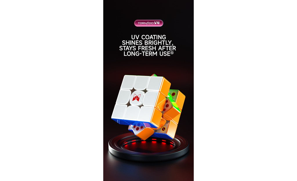 X-Man Tornado 3x3 V4 Pioneer (Magnetic, MagLev, Core Magnets, UV Coated) | SpeedCubeShop