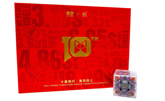 X-Man Tornado 3x3 V4 Pioneer (Magnetic, MagLev, Core Magnets) - 10th Anniversary Edition