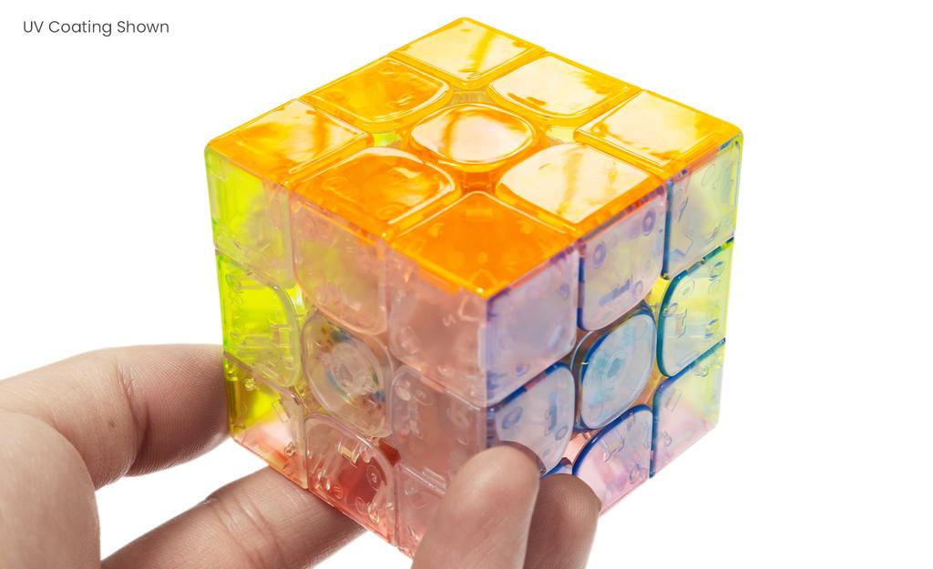 X-Man Tornado V4 AI 3x3 (Magnetic, Ball-Core, UV Coated) - Zephyr Edition, Bluetooth Smart Cube