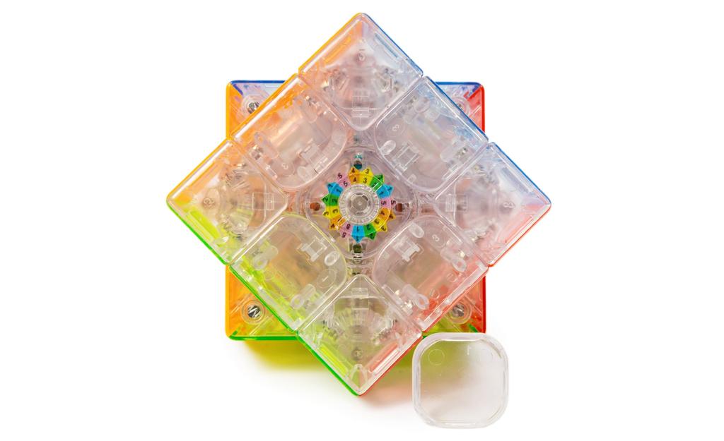 X-Man Tornado V4 AI 3x3 (Magnetic, Ball-Core, UV Coated) - Zephyr Edition, Bluetooth Smart Cube