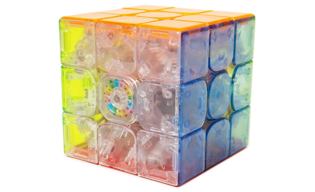 X-Man Tornado V4 AI 3x3 (Magnetic, Ball-Core, UV Coated) - Zephyr Edition, Bluetooth Smart Cube