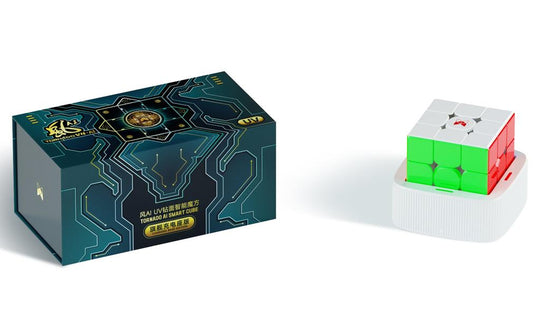 X-Man Tornado V4 AI 3x3 (Magnetic, UV Coated) - Bluetooth Smart Cube | SpeedCubeShop