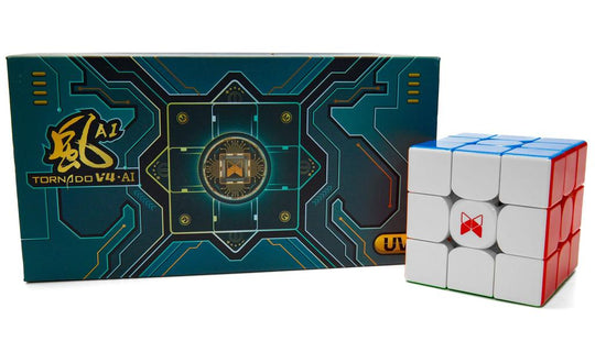 X-Man Tornado V4 AI 3x3 (Magnetic, UV Coated) - Bluetooth Smart Cube | SpeedCubeShop