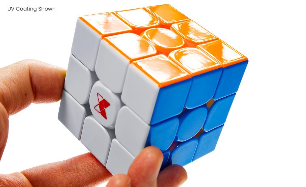 X-Man Tornado V4 AI 3x3 (Magnetic, UV Coated) + Charging Case - Bluetooth Smart Cube | SpeedCubeShop
